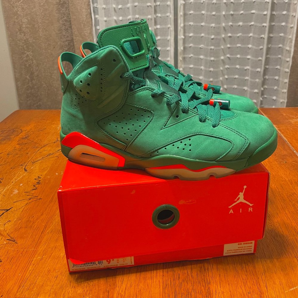 JORDAN 6 x Gatorade Green